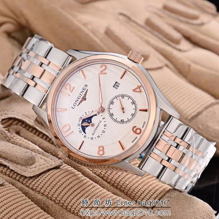 LONGINES浪琴 四針分離 精品男士腕表 WSS1435